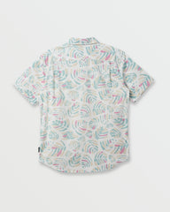 Shades Classic Stretch Short Sleeve Shirt - Off White