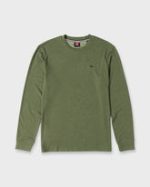 Malvern Long Sleeve Soft Touch Crewneck Sweatshirt - Dusty Olive