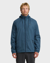 Waterman Shell Shock Water-Resistant Windbreaker - Ensign Blue