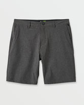 Union Heather 20" Amphibian Hybrid Shorts - Black
