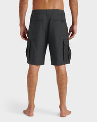 Union Amphibian Cargo 20" Hybrid Short - Black