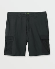 Union Amphibian Cargo 20" Hybrid Short - Black