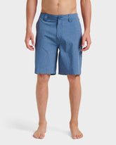 Union Heather 20" Amphibian Hybrid Shorts - Indigo Mist
