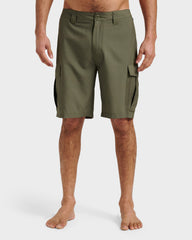 Union Amphibian Cargo 20" Hybrid Short - Grape Leaf