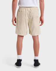 Taxer Corduroy Shorts - Fog Grey