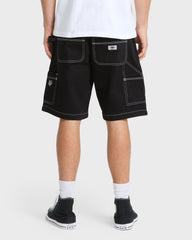 Mercury Carpenter Denim Short - Black