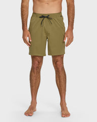 Taxer Amphibian 18" Hybrid Shorts - Aloe