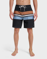 Original Straight Leg 18" Boardshorts - Black