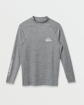 Everyday UPF 50 Long Sleeve Rashguard - Smoked Gray Heather