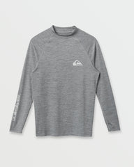 Everyday UPF 50 Long Sleeve Rashguard - Smoked Gray Heather