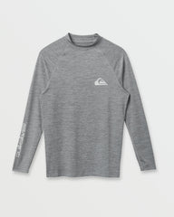 Everyday UPF 50 Long Sleeve Rashguard - Smoked Gray Heather