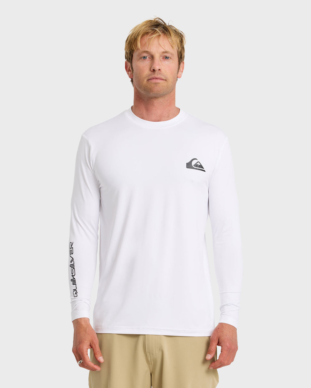 Everyday Long Sleeve Surf Tee - White
