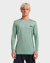 Everyday Long Sleeve Surf Tee - Granite Green