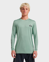 Everyday Long Sleeve Surf Tee - Granite Green