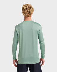 Everyday Long Sleeve Surf Tee - Granite Green