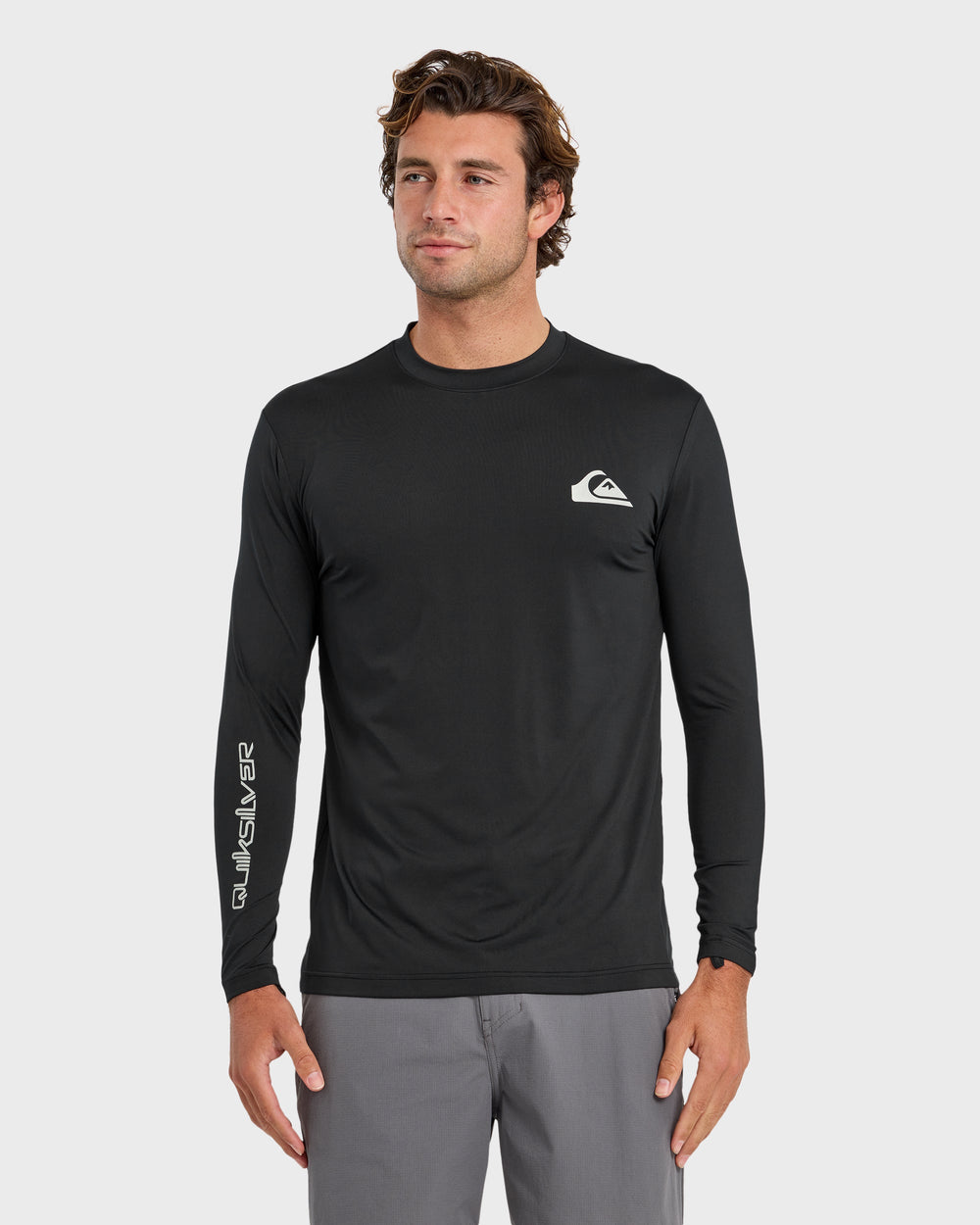 Everyday Long Sleeve Surf Tee - Black