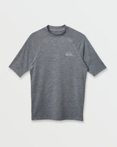 Everyday UPF 50 Short Sleeve Rashguard - Smoked Gray Heather