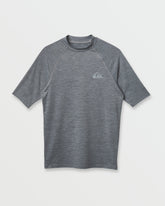 Everyday UPF 50 Short Sleeve Rashguard - Smoked Gray Heather