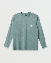 DNA Logo Surf Long Sleeve Surf Tee - Jade Heather