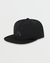 DNA Bubble Snapback Hat - Black