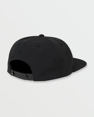 DNA Bubble Snapback Hat - Black