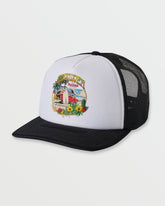 Quiksilver x Pacifico Baja Beach Trucker Hat - White