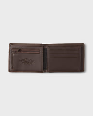 Mack 2 Wallet - Chocolate Brown