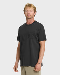 Saltwater Pocket Tee - Black