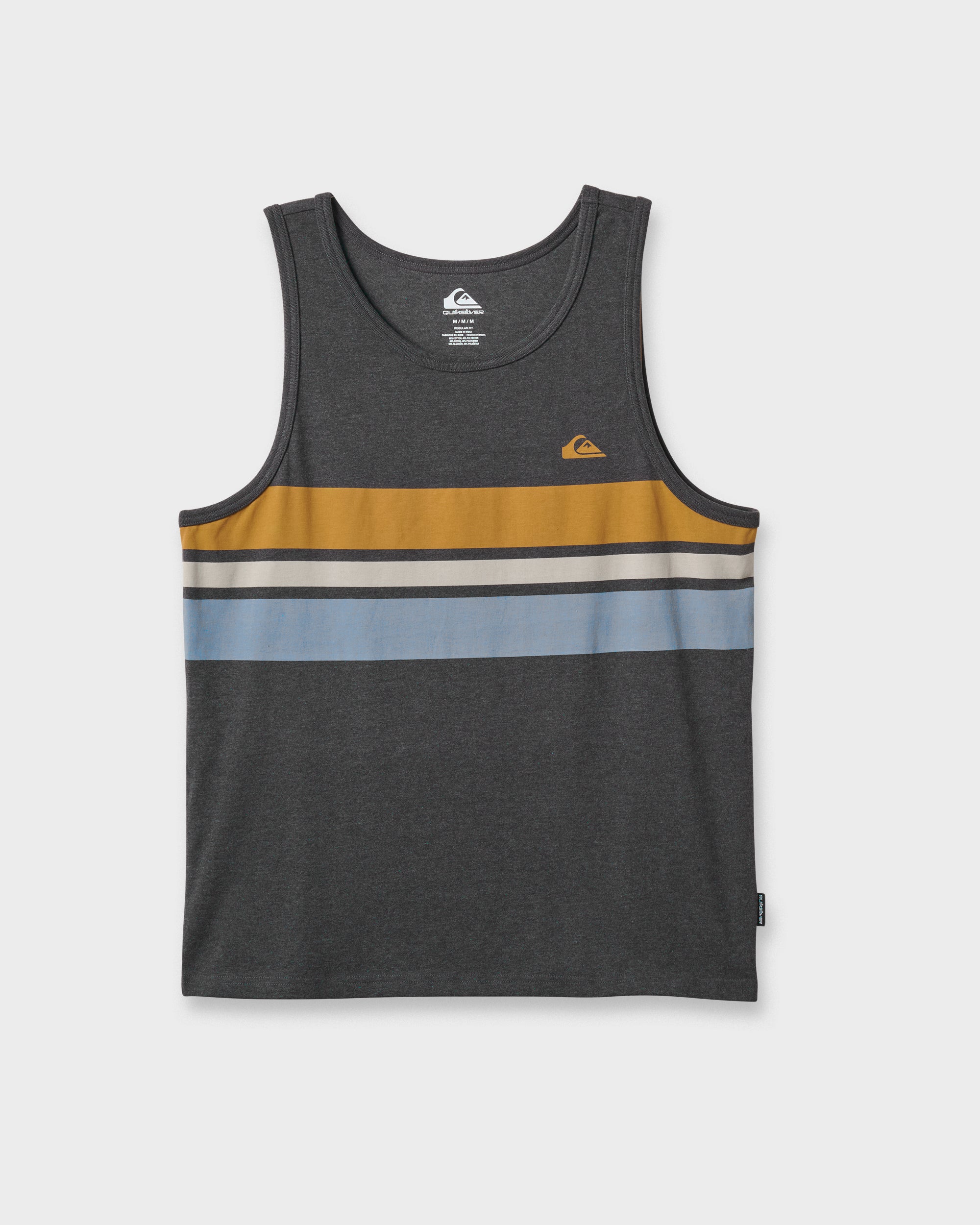Og Stripe Tank - Charcoal Heather
