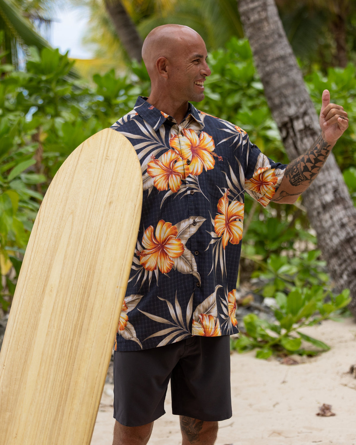 Waterman Tropical Dream Shirt - Black