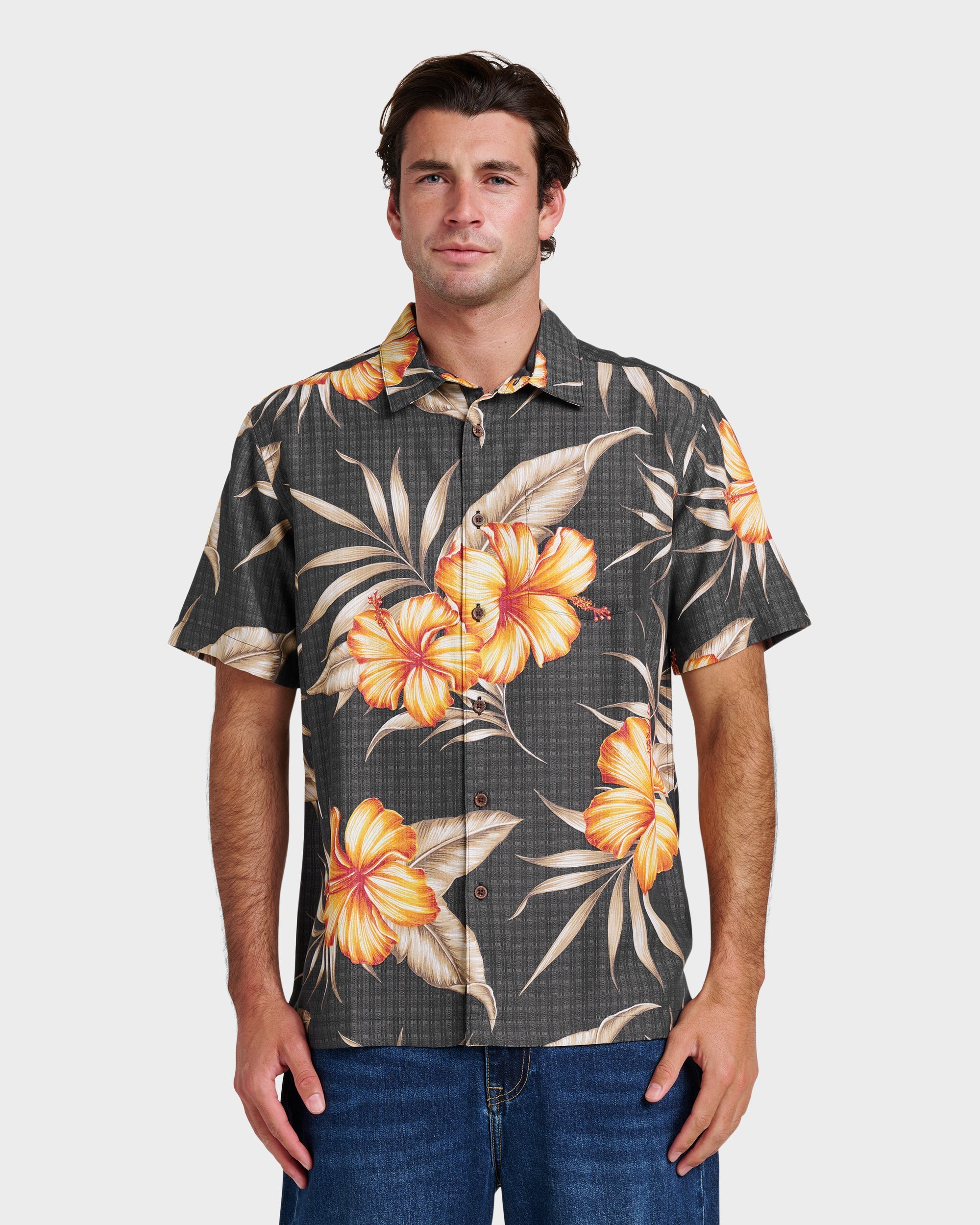 Waterman Tropical Dream Shirt - Black