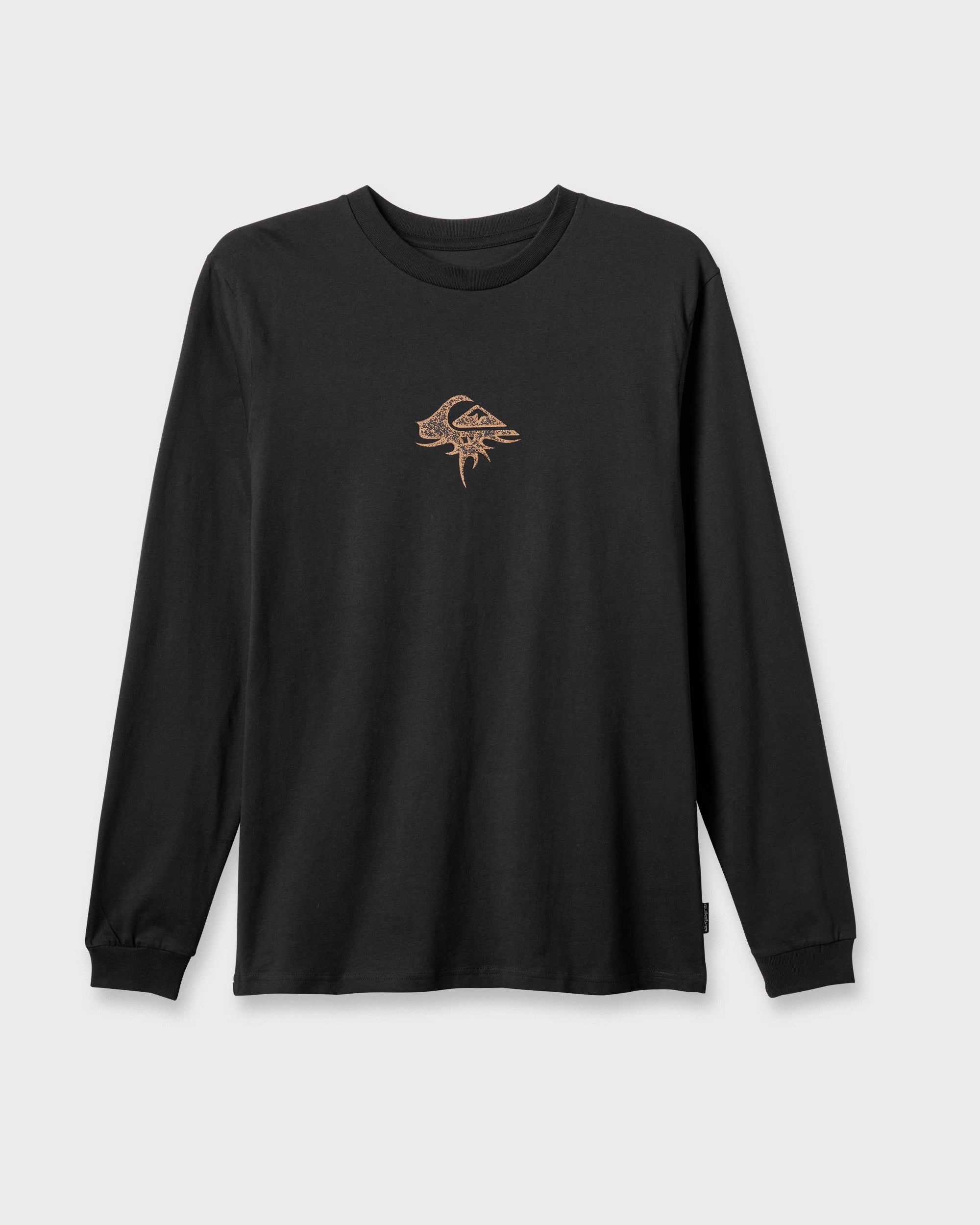 Three Piece Long Sleeve T-shirt - Black