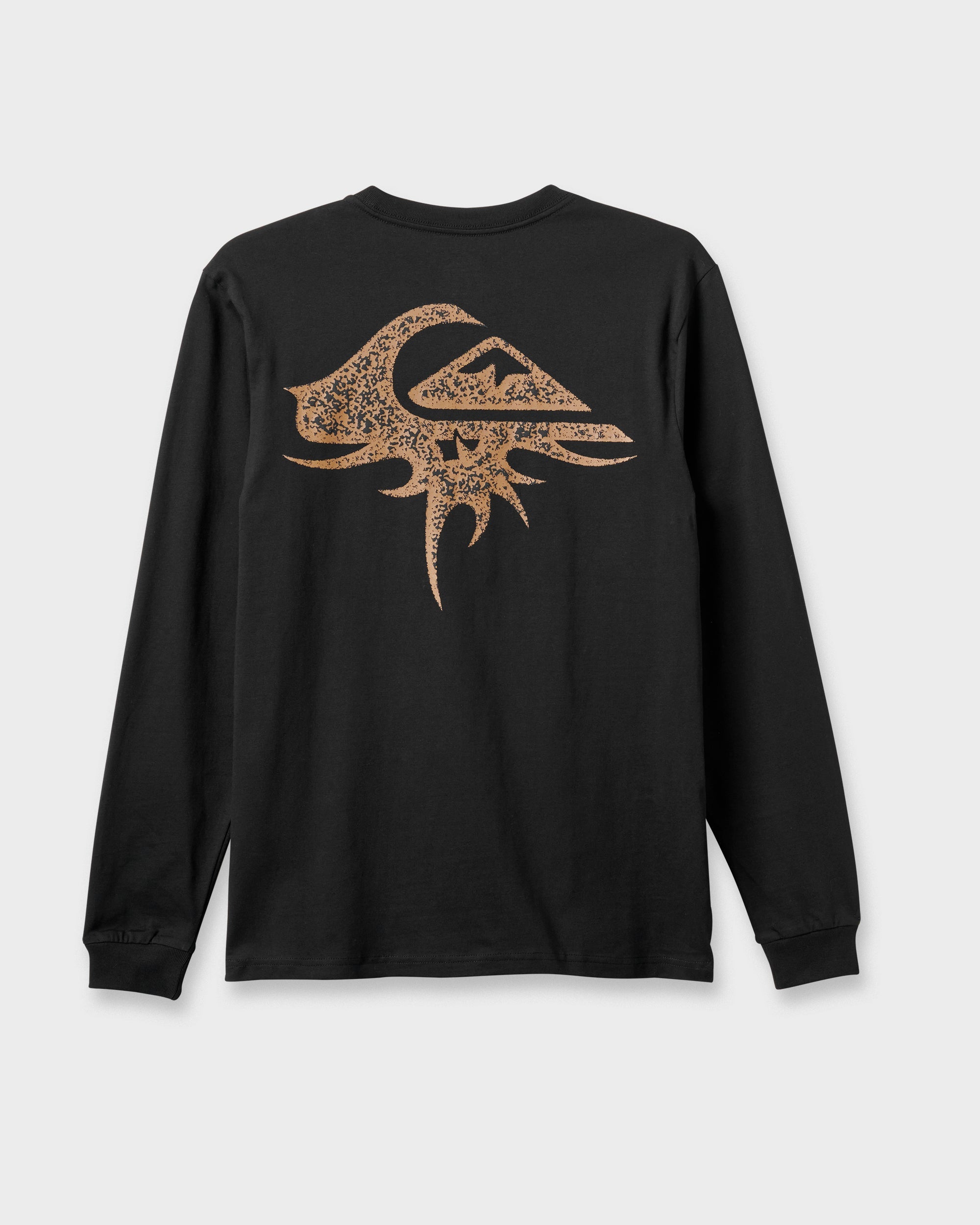 Three Piece Long Sleeve T-shirt - Black