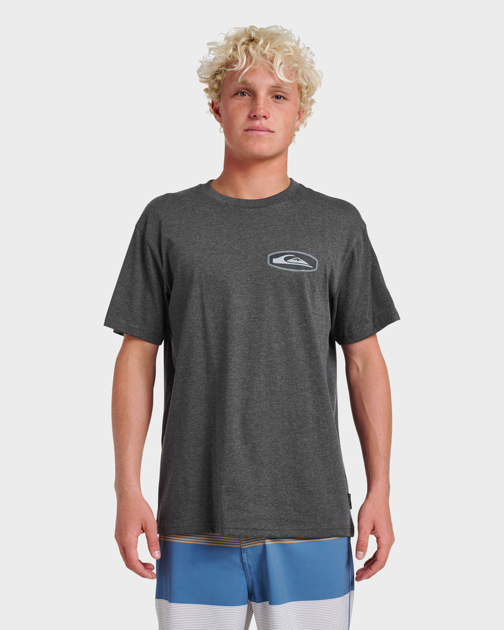 Stadium Emblem Classic T-shirt - Charcoal Heather