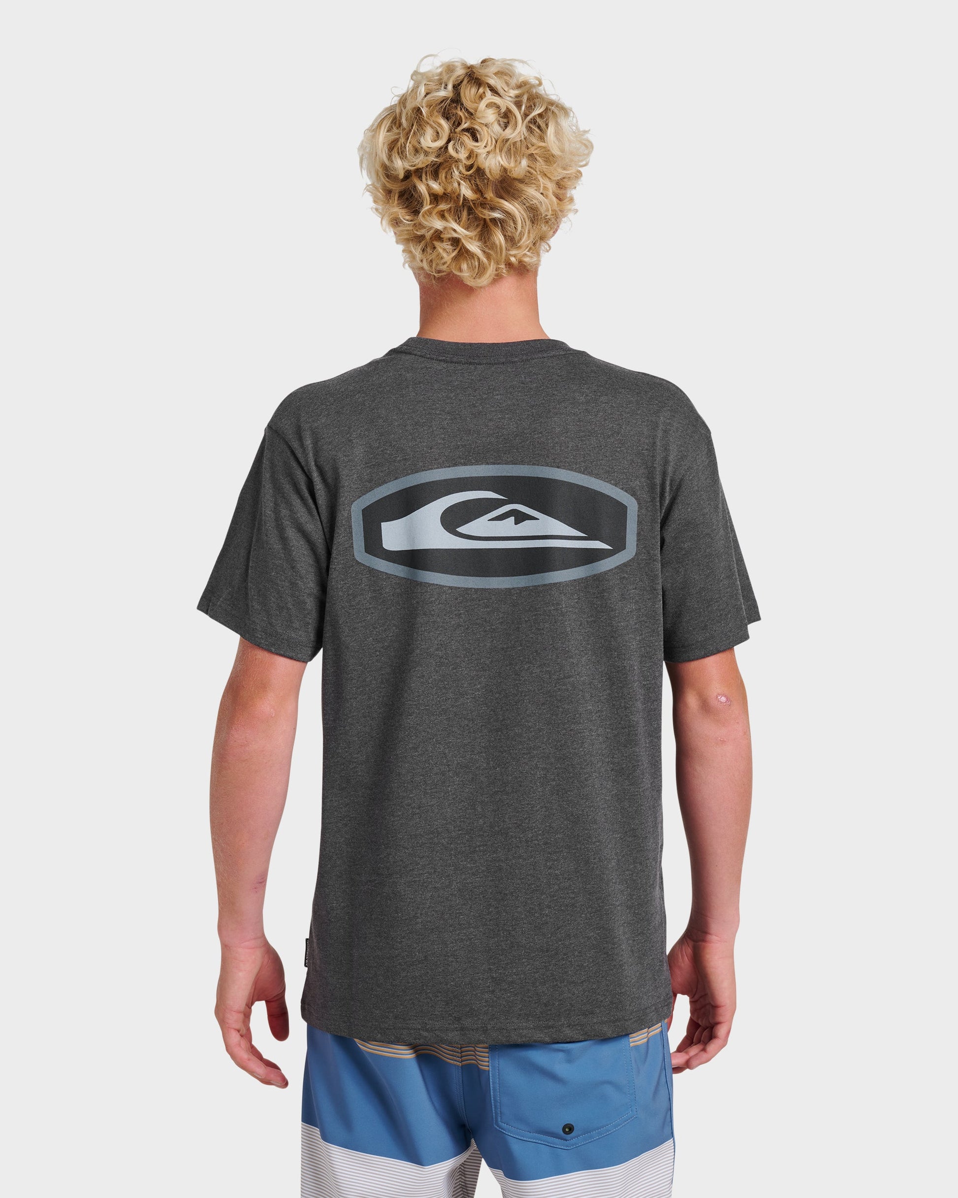 Stadium Emblem Classic T-shirt - Charcoal Heather