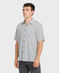 Chaser Short Sleeve Woven Shirt - High Rise