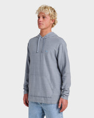 Alamitos Long Sleeve Hooded Top - China Blue