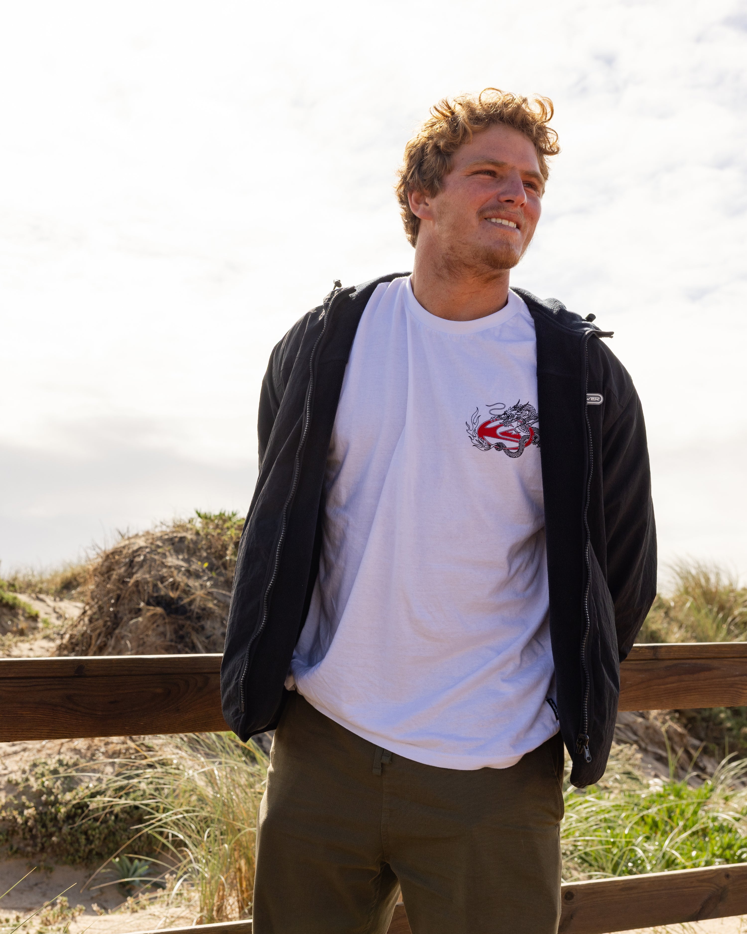 Dragon Master Heavy Weight T-shirt - White