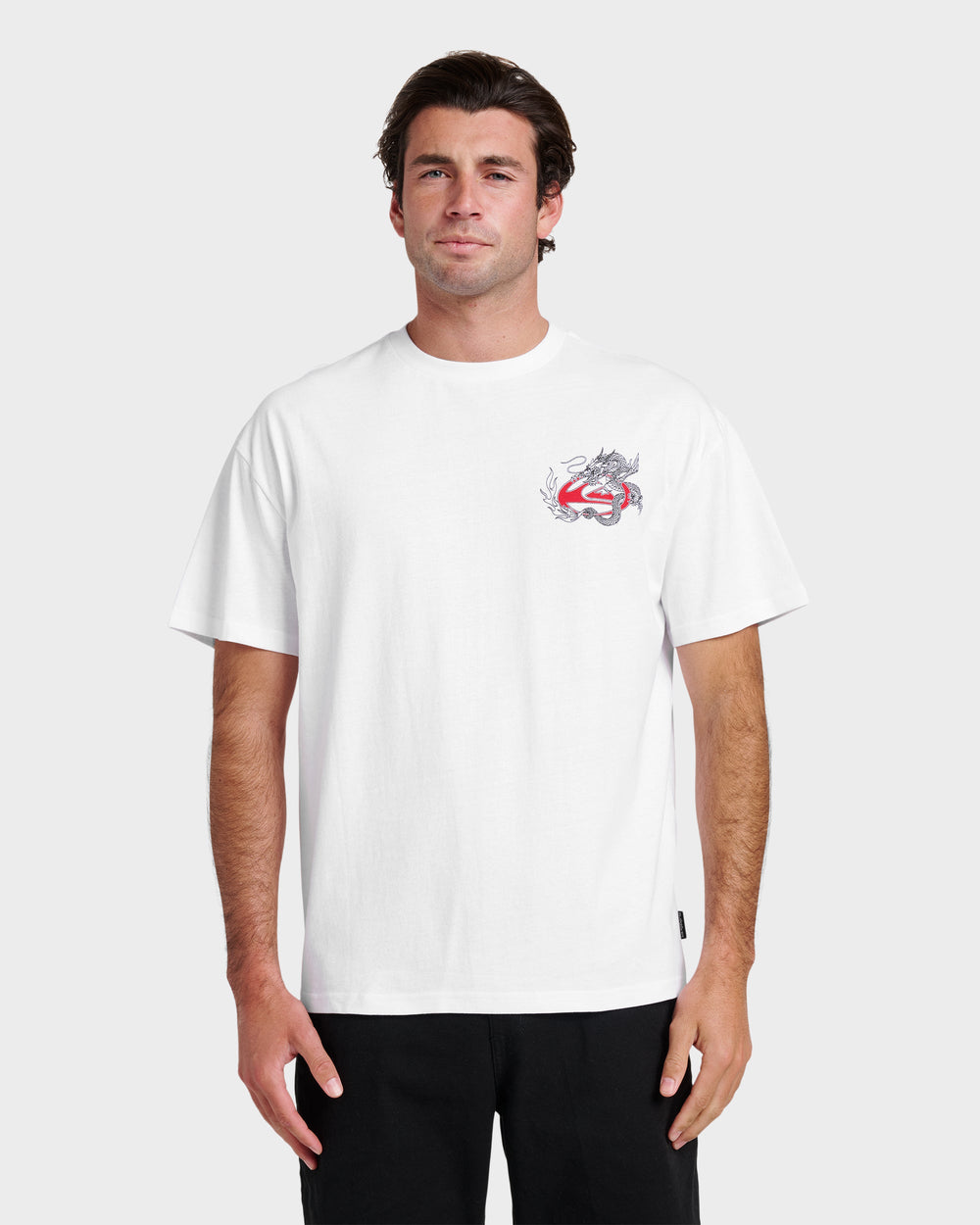 Dragon Master Heavy Weight T-shirt - White