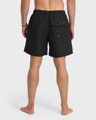 Everyday Solid 17" Swim Trunks - Black