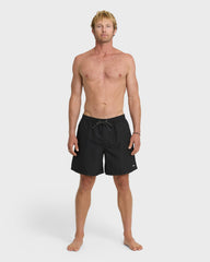 Everyday Solid 17" Swim Trunks - Black