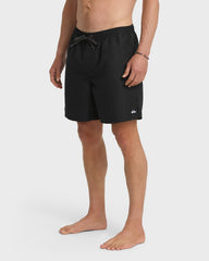 Everyday Solid 17" Swim Trunks - Black