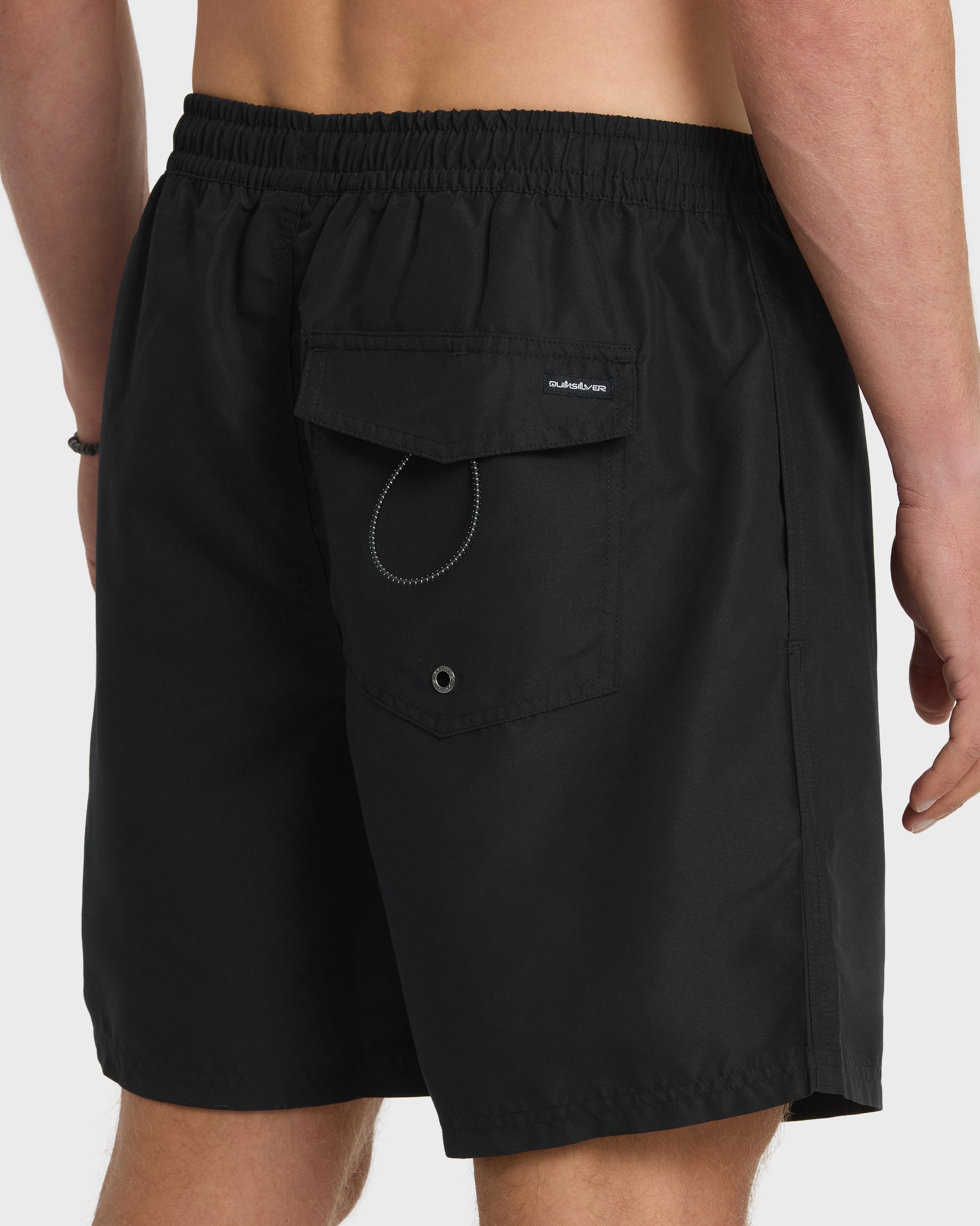 Everyday Solid 17" Swim Trunks - Black