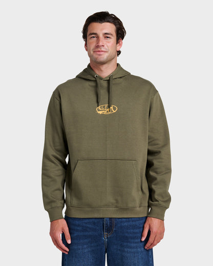 Graphic Hoodie - Grape Leaf