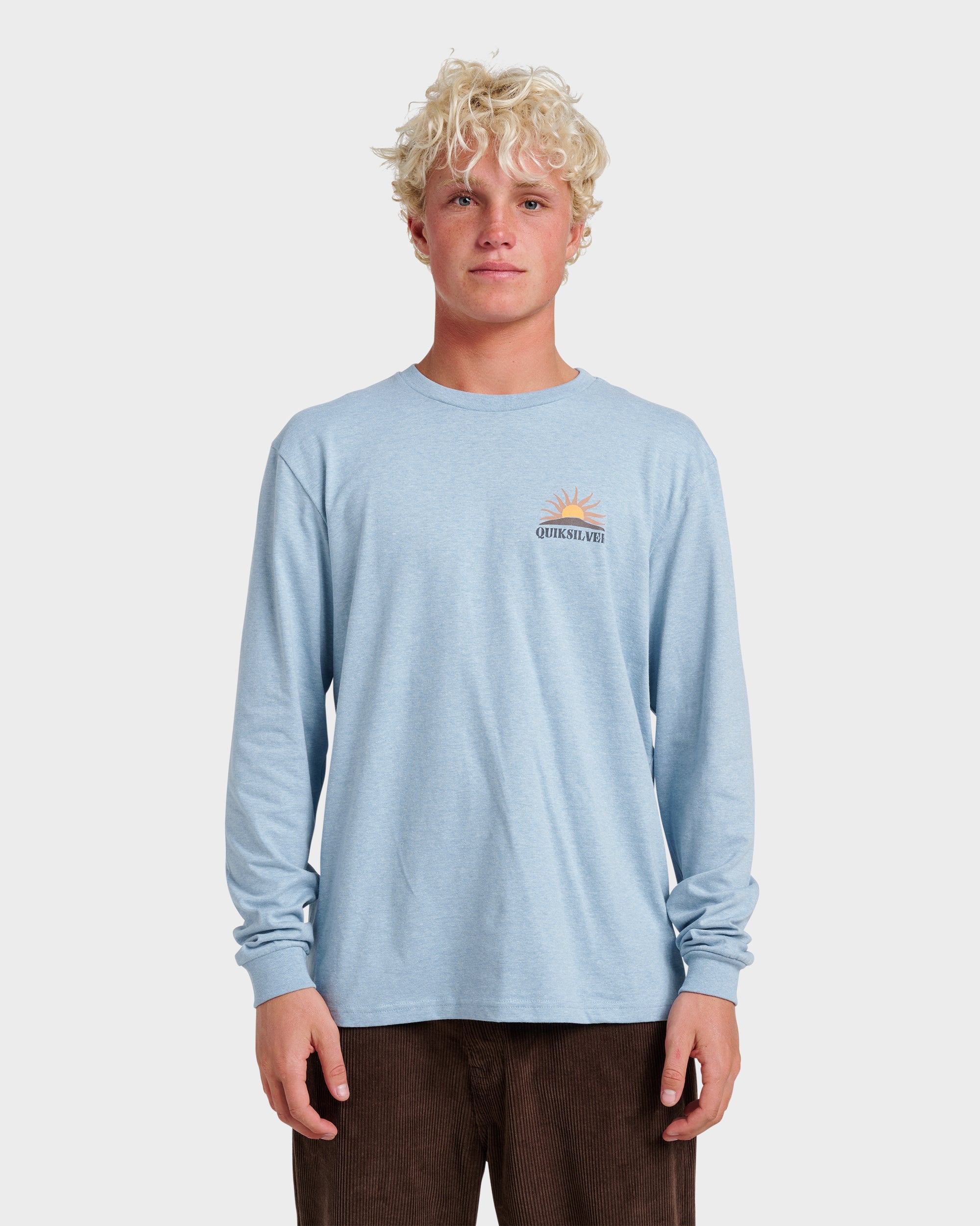 Dawn Patrol Long Sleeve T-shirt - Ashley Blue Heather