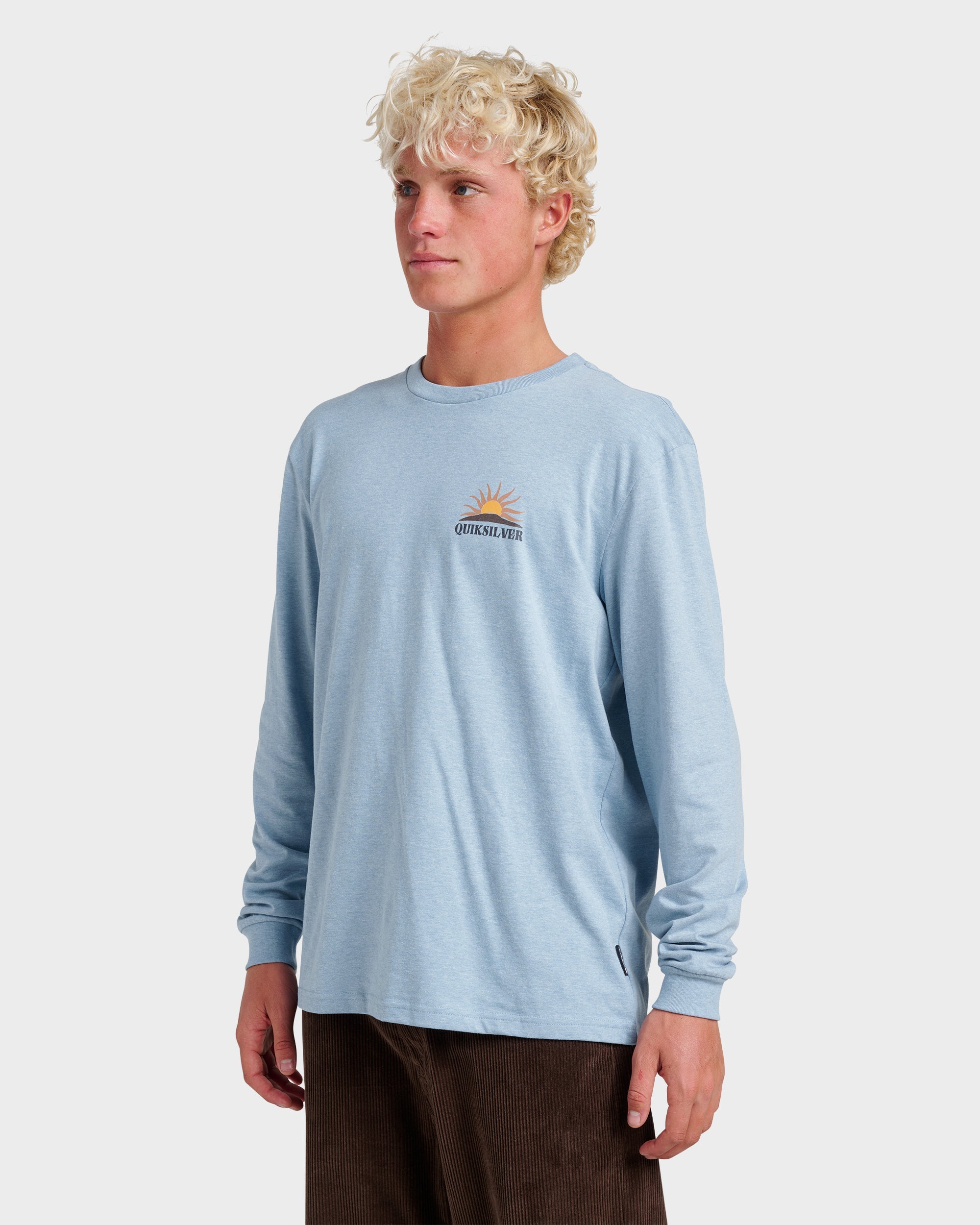 Dawn Patrol Long Sleeve T-shirt - Ashley Blue Heather