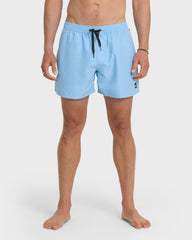 Everyday Solid 17" Swim Trunks - Airy Blue