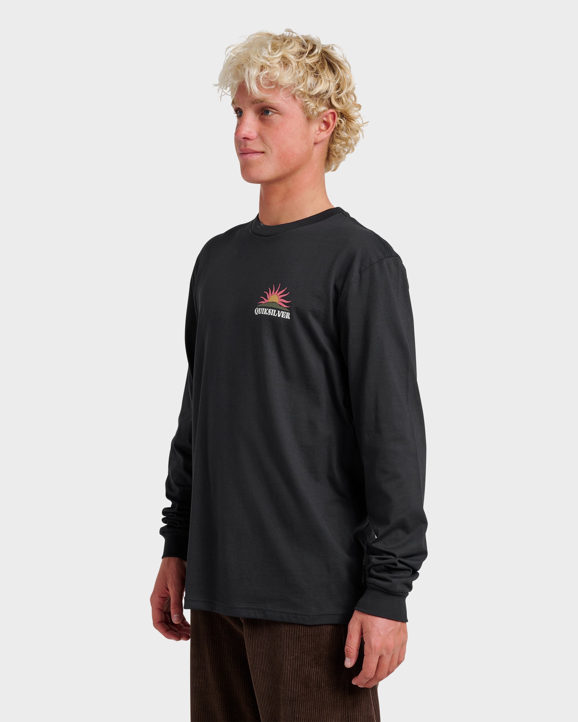 Dawn Patrol Long Sleeve T-shirt - Black