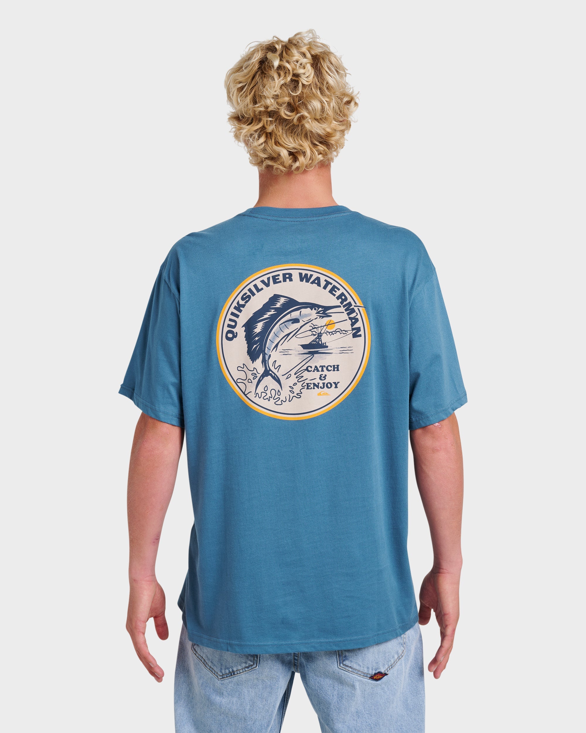 Waterman Catch & Release Classic T-shirt - Real Teal