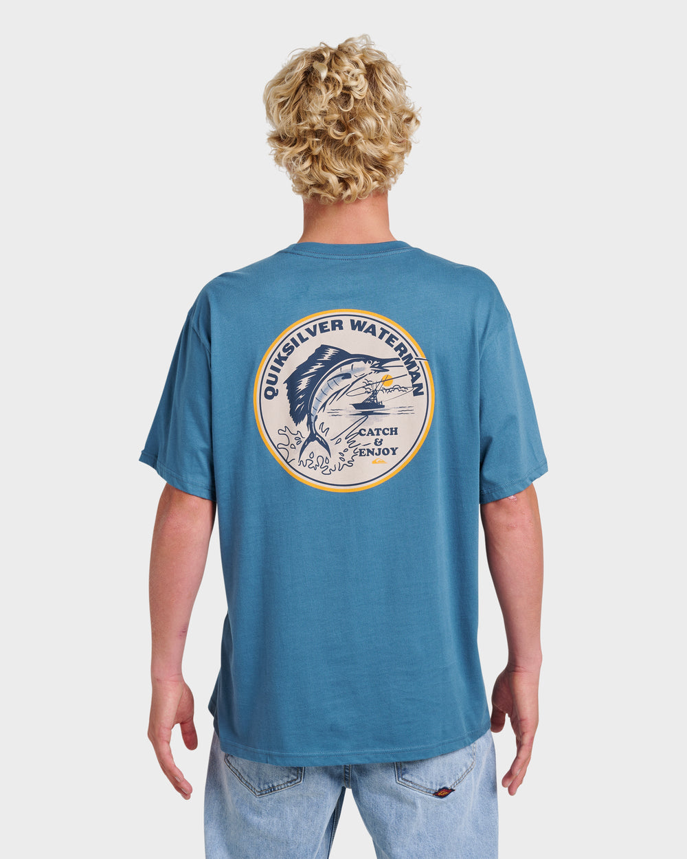 Waterman Catch & Release Classic T-shirt - Real Teal